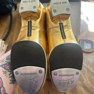Gold Tap Dance Shoes